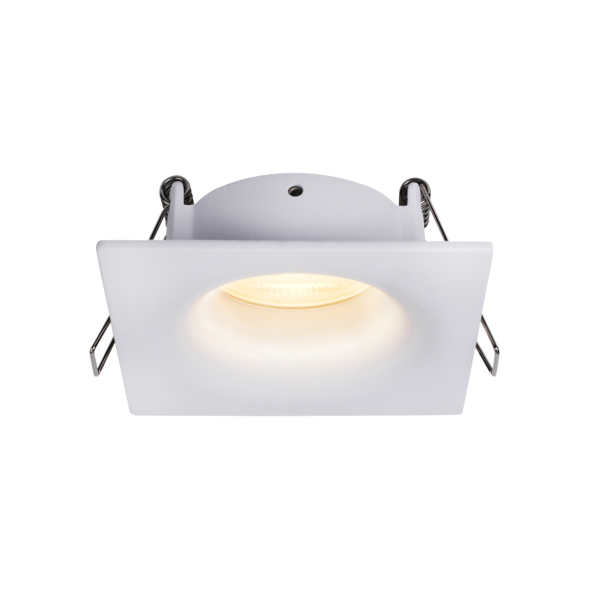 M8656  Tavira 8.5cm Recessed Spotlight Square GU10 IP54 White